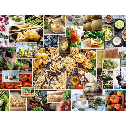 Ravensburger Puzzle Food Collage, 2000 Teile
