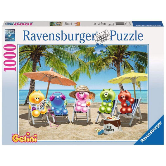 Ravensburger Puzzle Gelinis im Sommerurlaub, 1000 Teile
