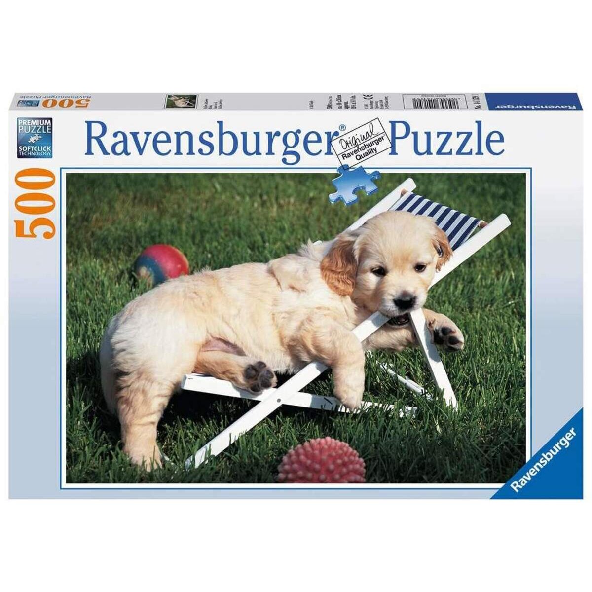 Ravensburger Puzzle Golden Retriever, 500 Teile