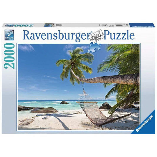 Ravensburger Puzzle Hängematte am Strand, 2000 Teile