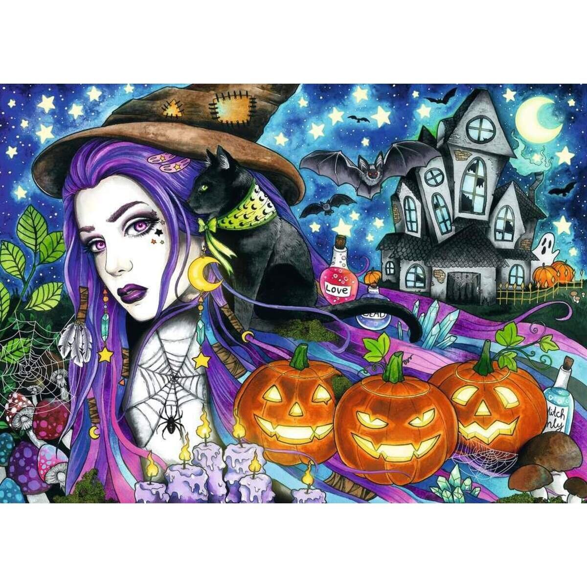Ravensburger Puzzle Halloween, 1000 Teile