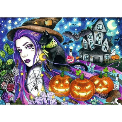 Ravensburger Puzzle Halloween, 1000 Teile