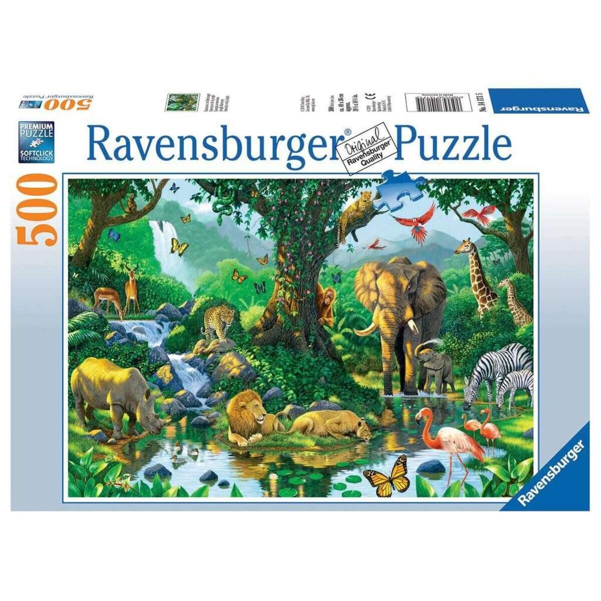 Ravensburger Puzzle Harmonie im Dschungel, 500 Teile