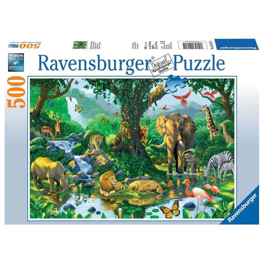 Ravensburger Puzzle Harmonie im Dschungel, 500 Teile