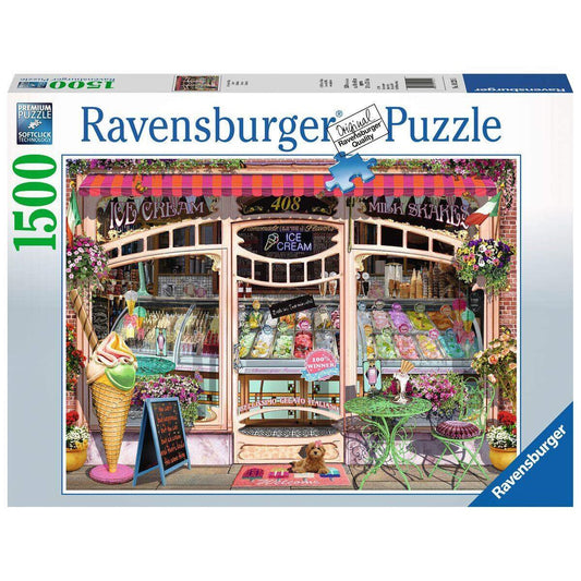 Ravensburger Puzzle Ice Cream Shop, 1500 Teile
