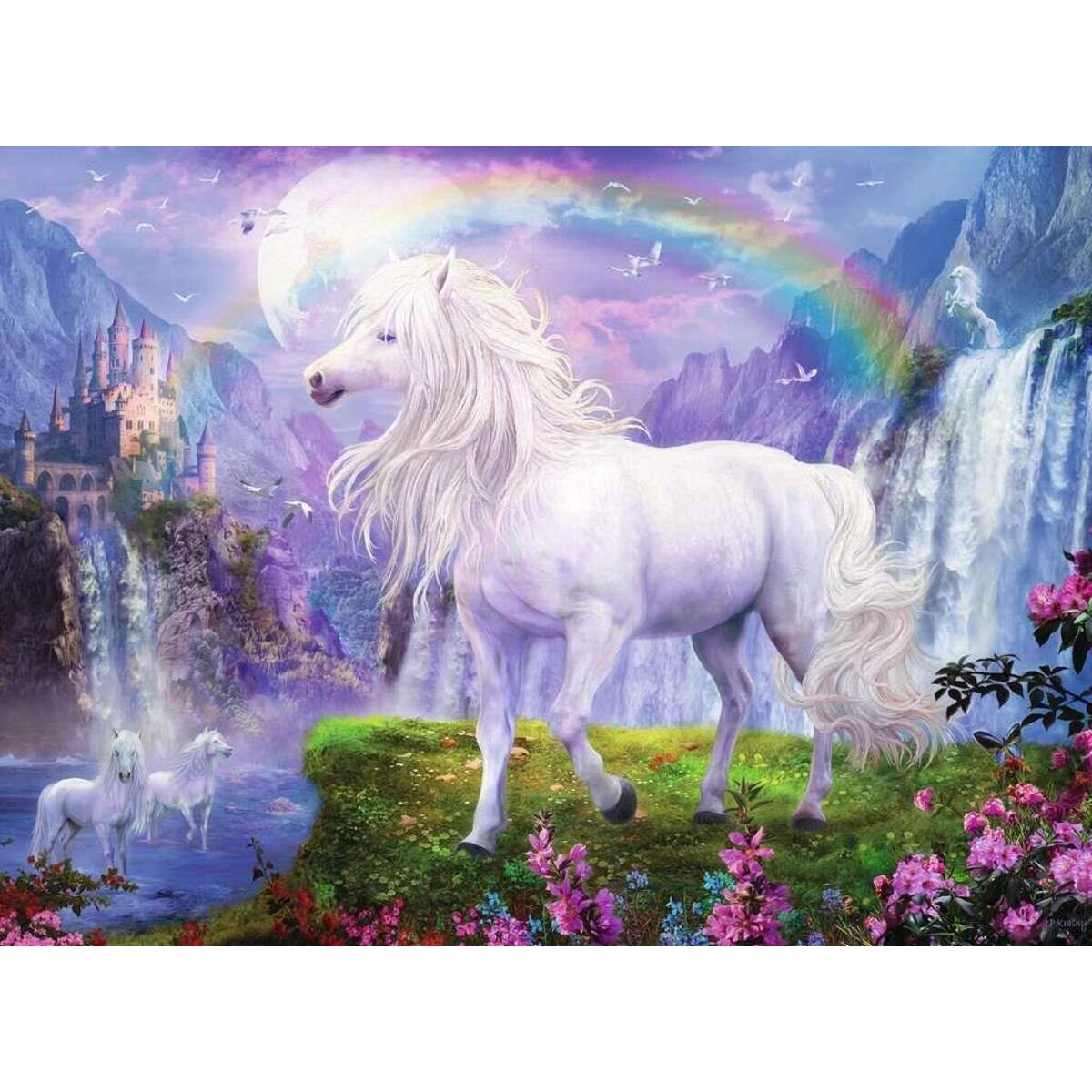 Ravensburger Puzzle Im Tal des Regenbogens, 500 Teile