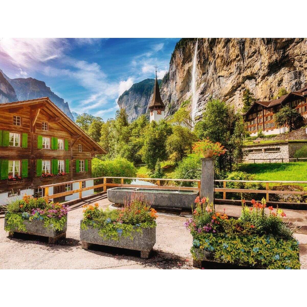 Ravensburger Puzzle Lauterbrunnen Gold