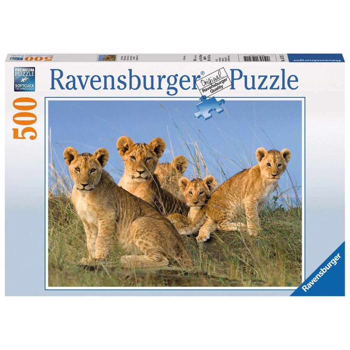 Ravensburger Puzzle Löwen Babys 500 Teile