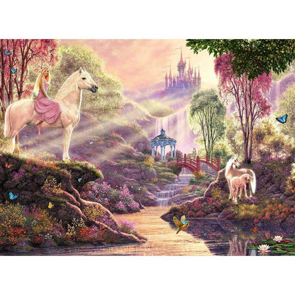 Ravensburger Puzzle Märchenhafte Flussidylle , 500 Teile
