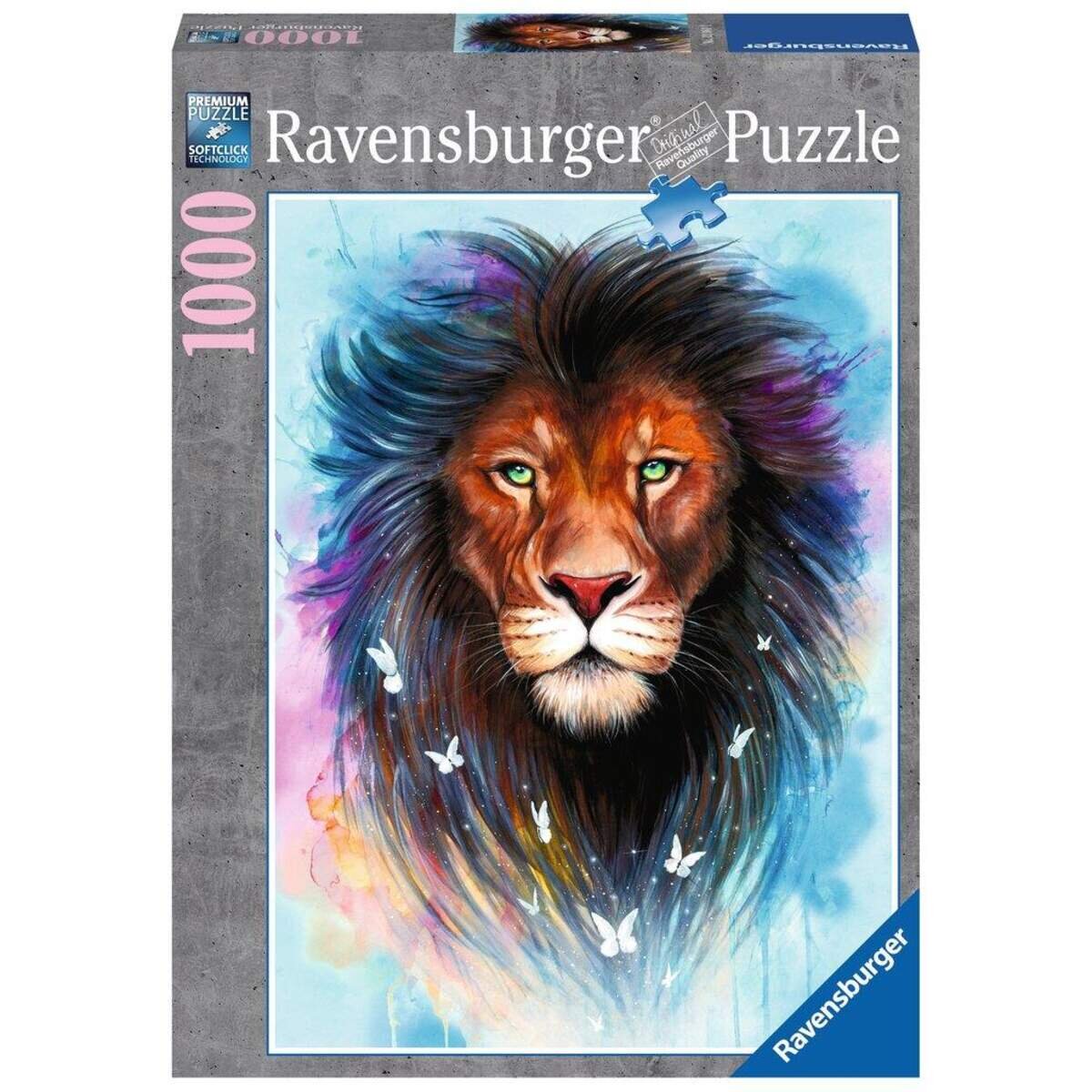 Ravensburger Puzzle Majestätischer Löwe, 1000 Teile
