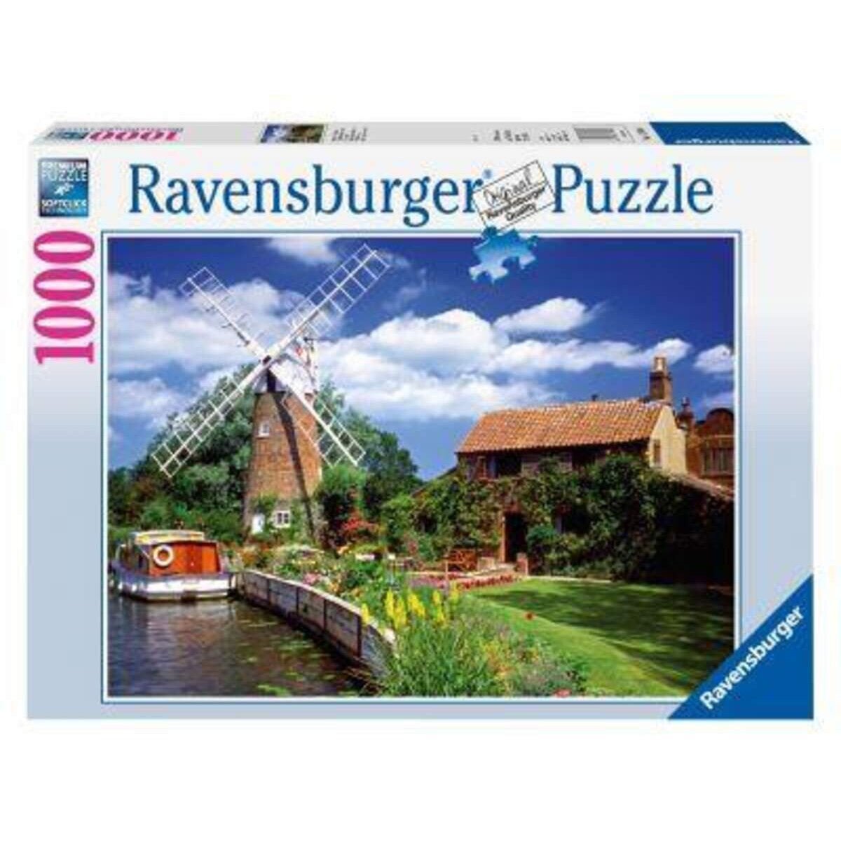 Ravensburger Puzzle Malerische Windmühle, 1000 Teile