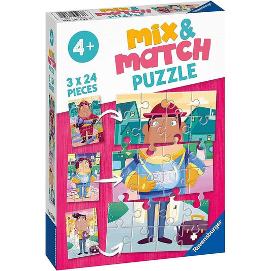 Ravensburger Puzzle Meine liebsten Berufe, 3 x 24 Teile
