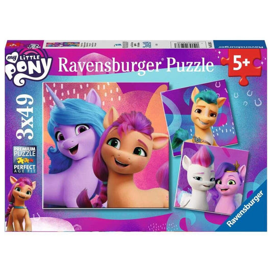 Ravensburger Puzzle My Little Pony (Movie) 3 x 49 Teile
