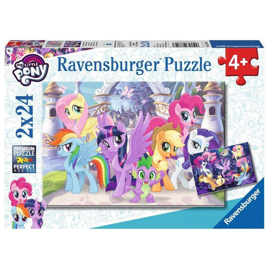 Ravensburger Puzzle My Little Pony, Zauberhafte Ponys, 2x24 Teile