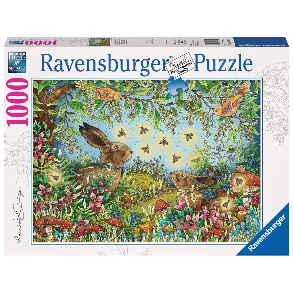 Ravensburger Puzzle Nächtlicher Zauberwald, 1000 Teile