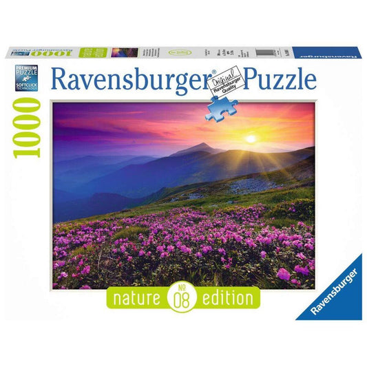 Ravensburger Puzzle Nature Edition No 8 Bergwiese im Morgenrot, 1000 Teile