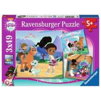 Ravensburger Puzzle Nella, die Ritterprinzessin, 3x49 Teile