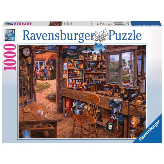 Ravensburger Puzzle Opas Schuppen, 1000 Teile