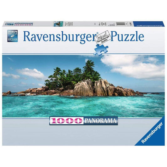 Ravensburger Puzzle Panorama Reif für die Insel Île St. Pierre, 1000 Teile