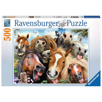 Ravensburger Puzzle Pferde Selfie, 500 Teile