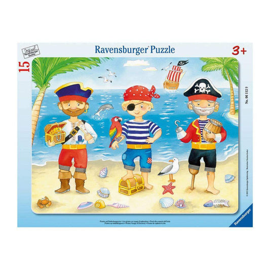 Ravensburger Puzzle Piraten auf Entdeckung 15 Teile