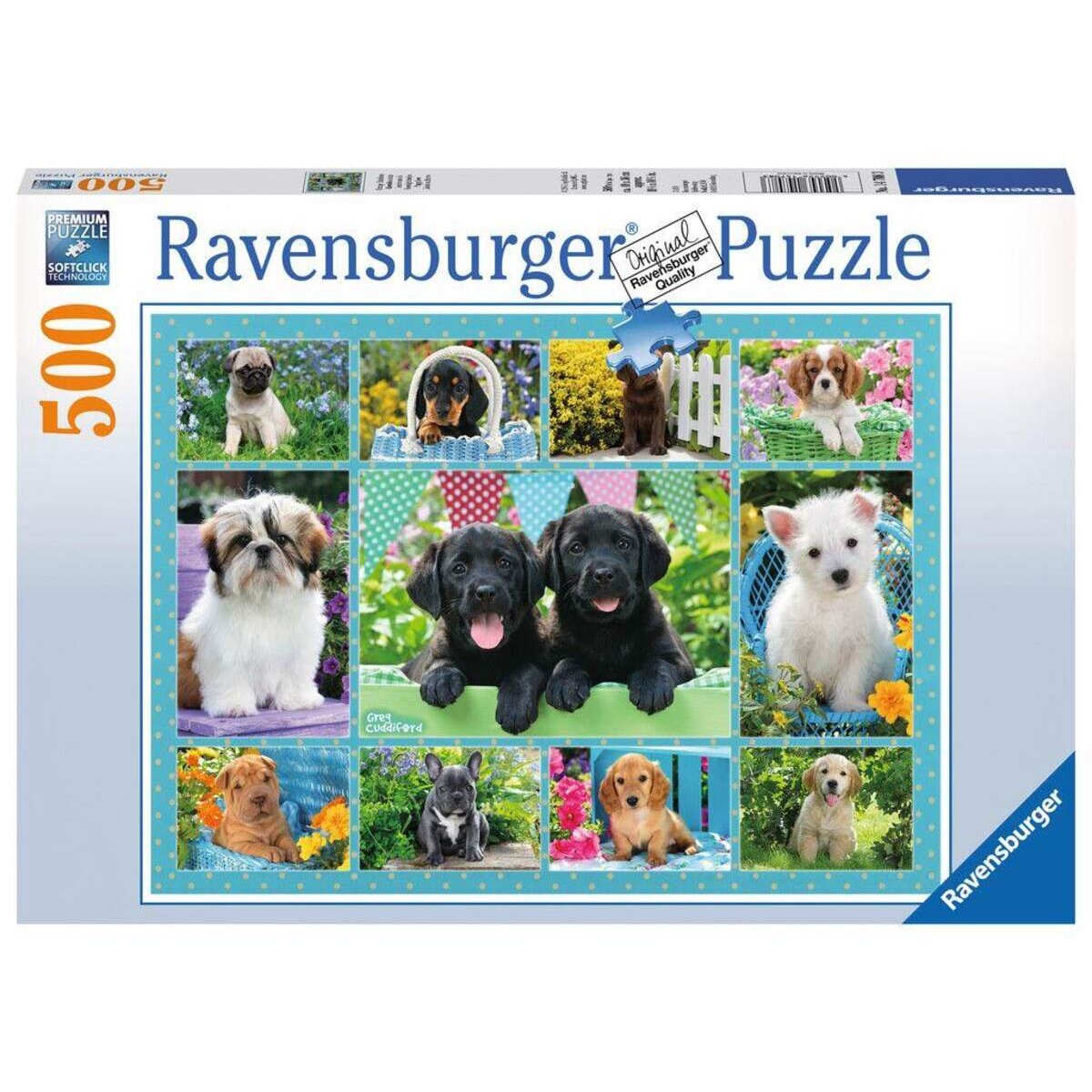 Ravensburger Puzzle Putzige Hündchen 500 Teile