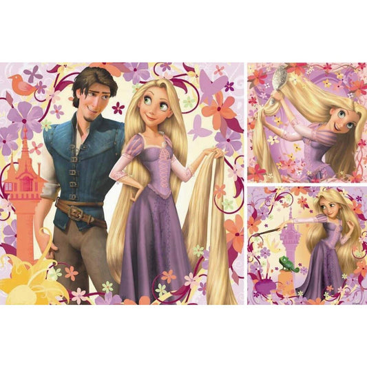 Ravensburger Puzzle Rapunzel, 3 x 49 Teile