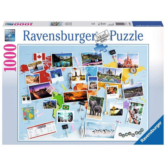 Ravensburger Puzzle Reise um die Welt 1000 Teile