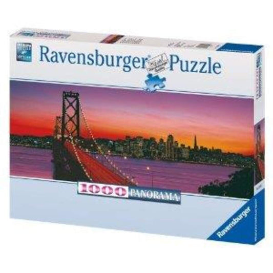 Ravensburger Puzzle San Francisco, Oakland Bay Bridge bei Nacht, 1000 Teile