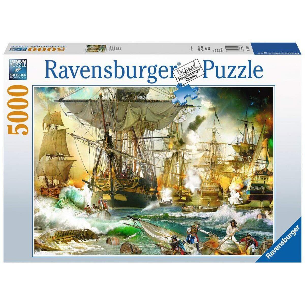 Ravensburger Puzzle Schlacht auf hoher See, 5000 Teile