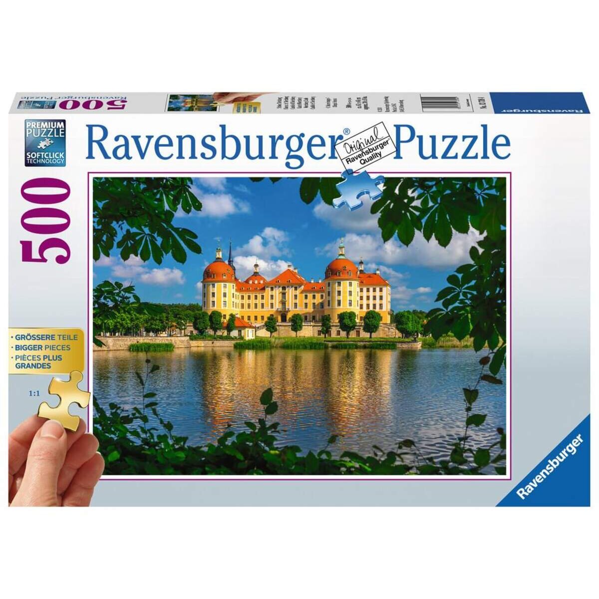 Ravensburger Puzzle Schloss Moritzburg, 500 Teile
