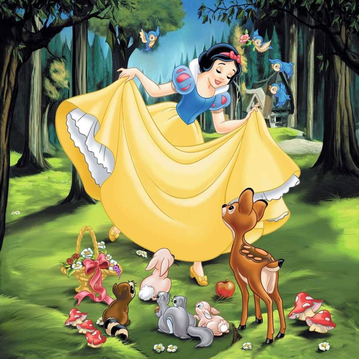 Ravensburger Puzzle Schneewittchen, Aschenputtel, Arielle, 3 x 49 Teile