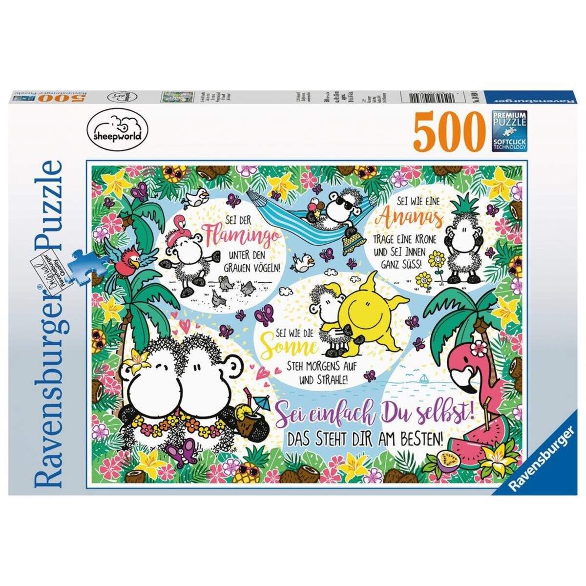 Ravensburger Puzzle Sei einfach du selbst! 500 Teile