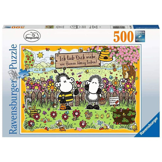 Ravensburger Puzzle Sheepworld Bienenliebe, 500 Teile
