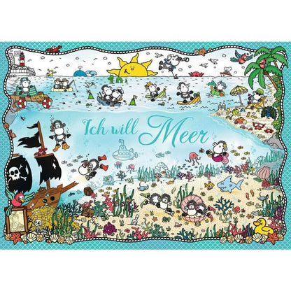 Ravensburger Puzzle Sheepworld unter dem Meer, 1000 Teile