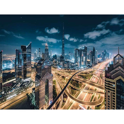 Ravensburger Puzzle Sicht auf Dubai, 2000 Teile