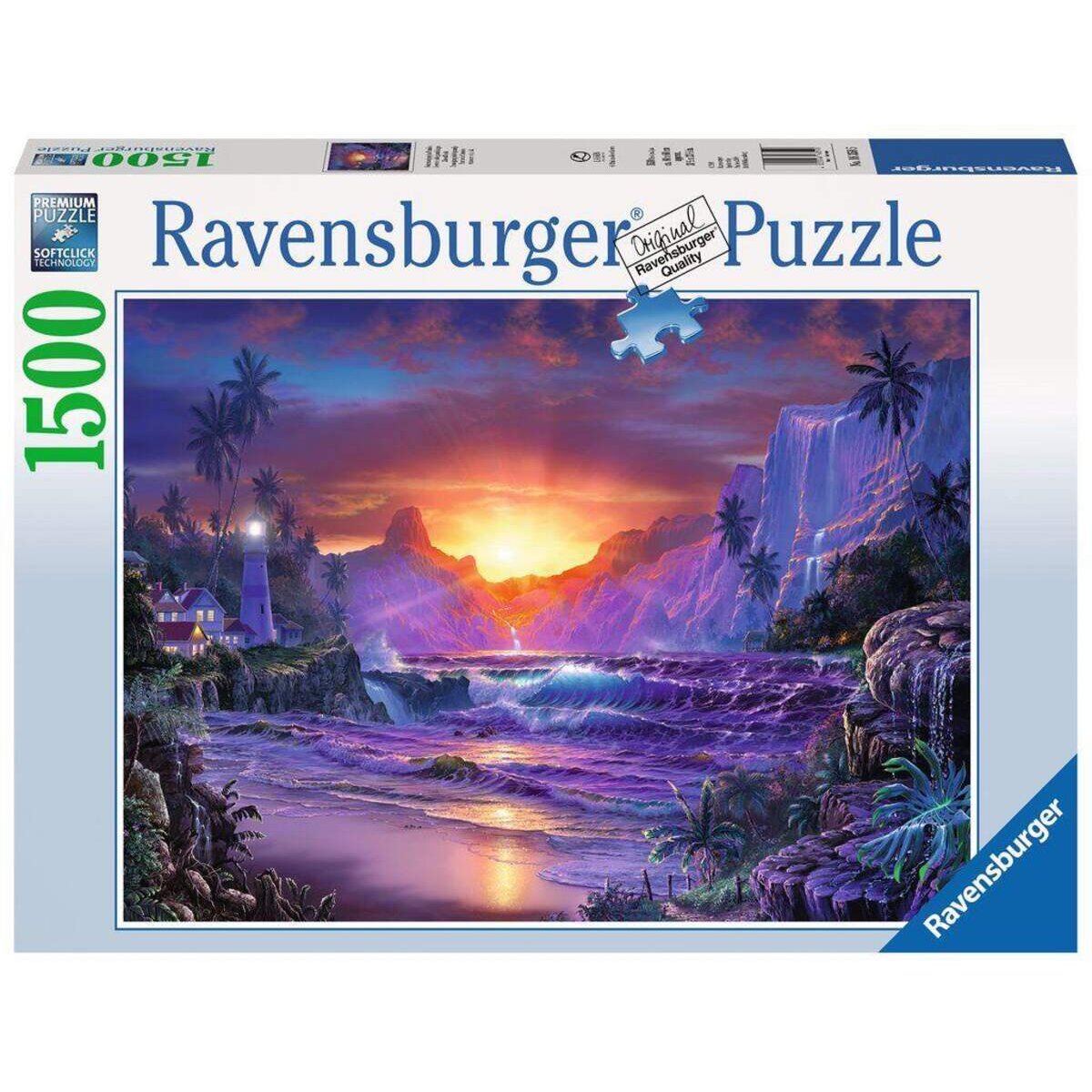 Ravensburger Puzzle Sonnenaufgang im Paradies, 1500 Teile