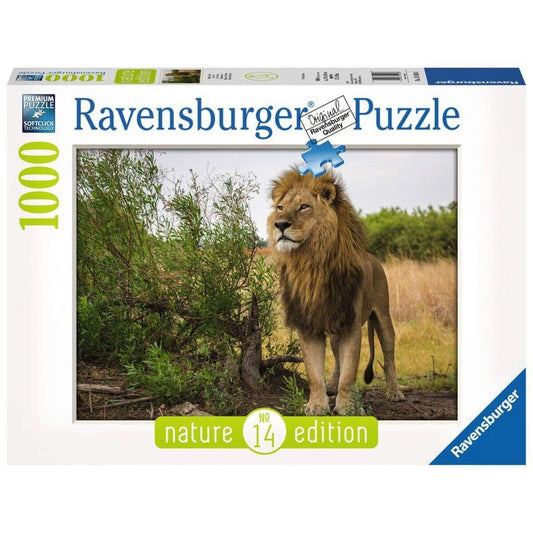 Ravensburger Puzzle Stolzer Löwe, 1000 Teile