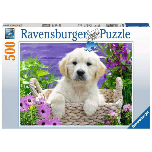 Ravensburger Puzzle Süßer Golden Retriever, 500 Teile