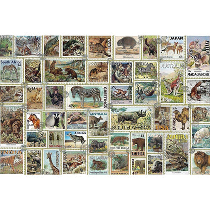 Ravensburger Puzzle Tierbriefmarken, 3000 Teile