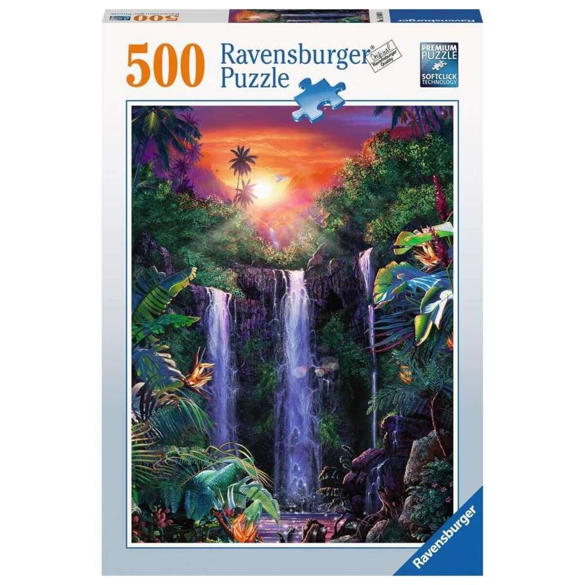 Ravensburger Puzzle Traumhafte Wasserfälle, 500 Teile