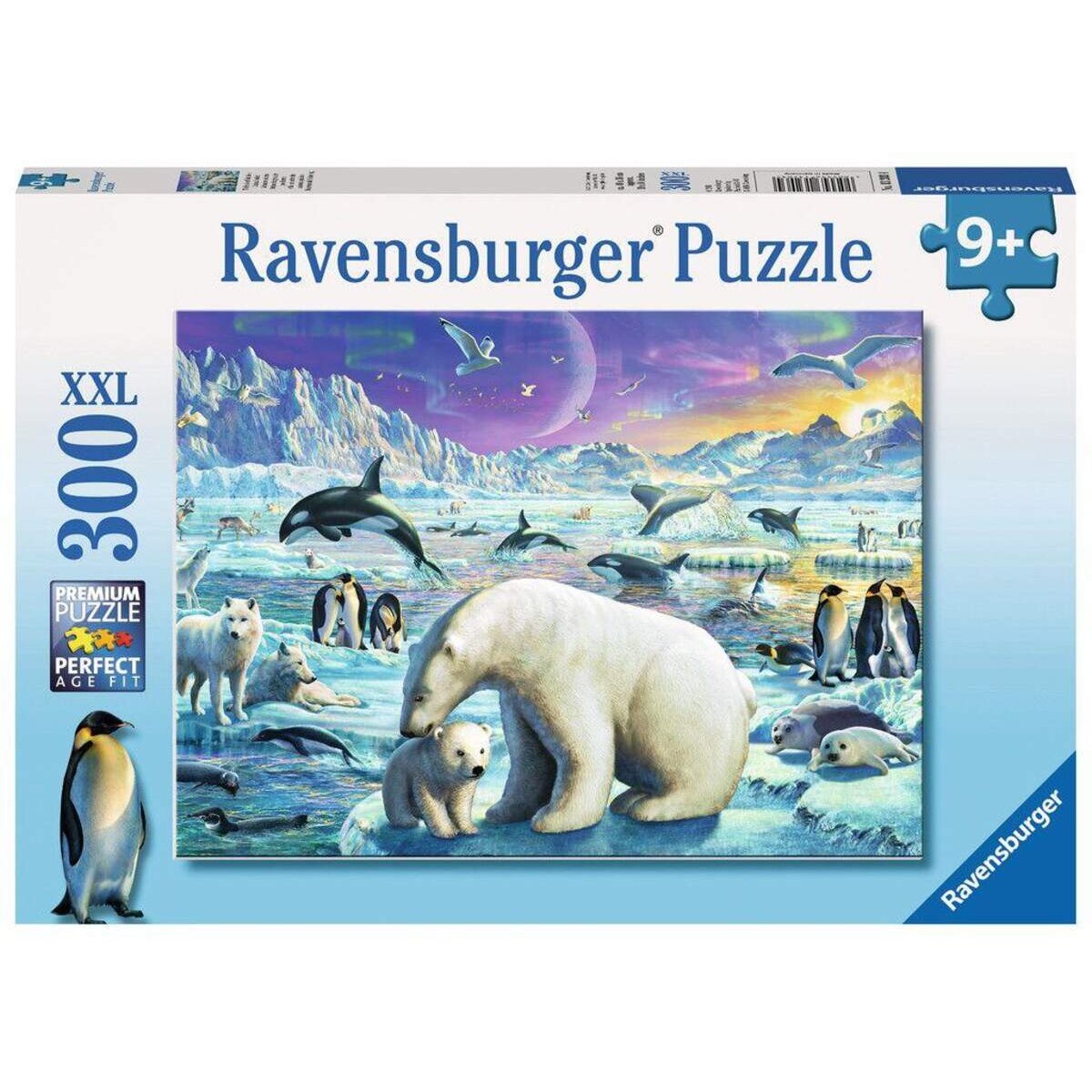 Ravensburger Puzzle Treffen der Polartiere, 300 Teile