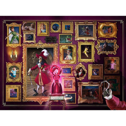 Ravensburger Puzzle Villainous: Capt. Hook, 1000 Teile
