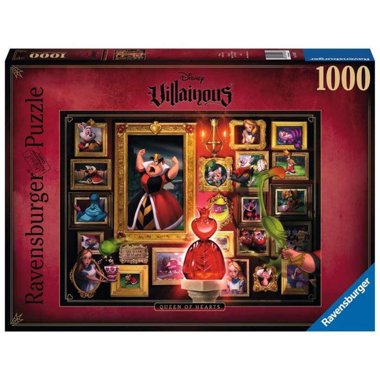 Ravensburger Puzzle Villainous Queen of Hearts, 1000 Teile