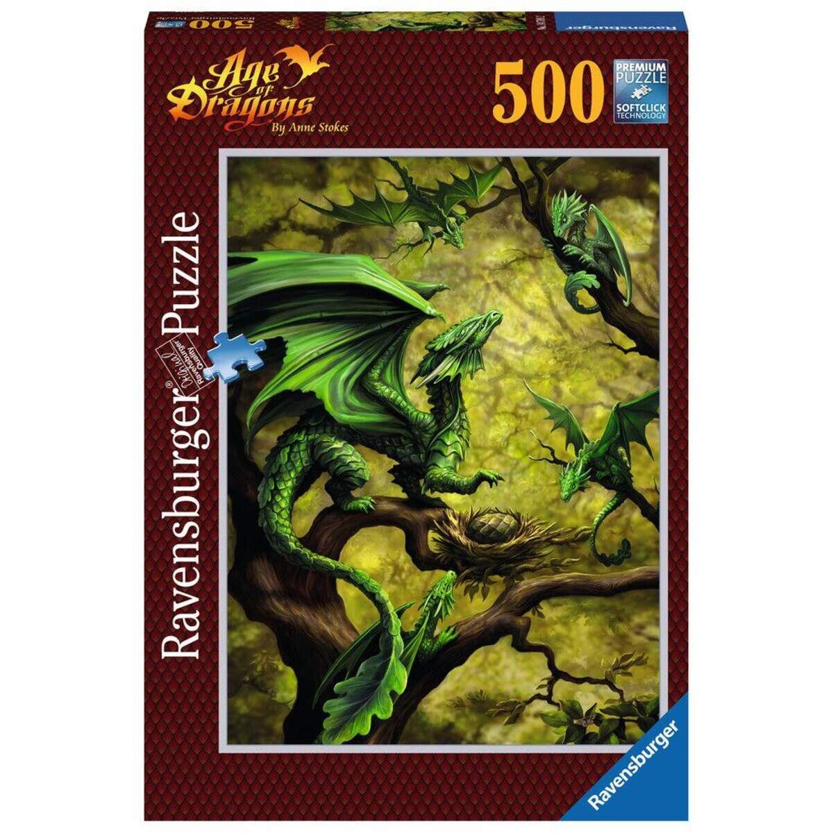 Ravensburger Puzzle Walddrache Anne Stokes 500 Teile