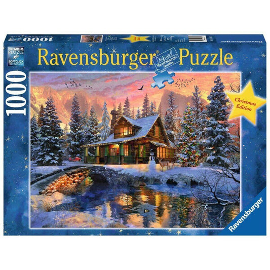 Ravensburger Puzzle Weiße Weihnachten, 1000 Teile