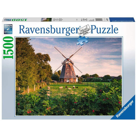 Ravensburger Puzzle Windmühle an der Ostsee, 1500 Teile