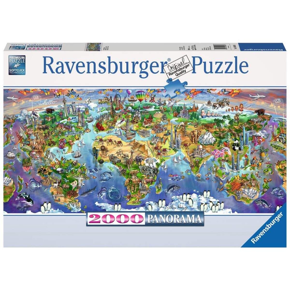 Ravensburger Puzzle World Wonders, 2000 Teile