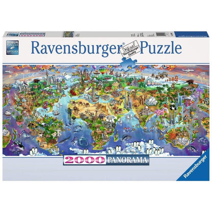 Ravensburger Puzzle World Wonders, 2000 Teile