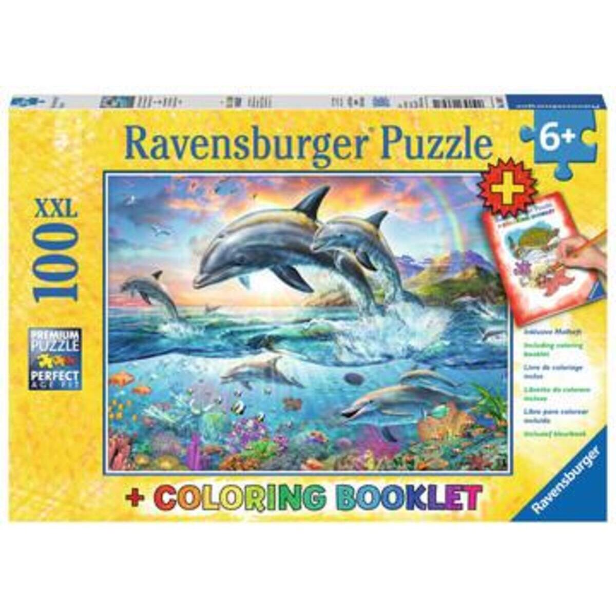 Ravensburger Puzzle XXL Bunte Unterwasserwelt 100 Teile